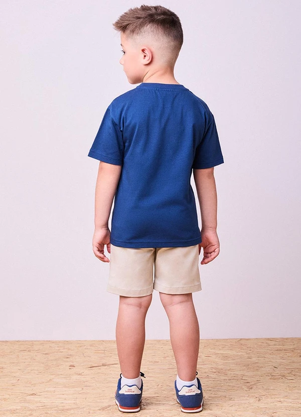 Youccie - Conjunto Marinho Estampado Azul 2