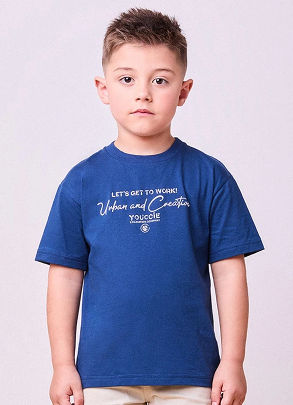 Youccie - Conjunto Marinho Estampado Azul 3