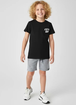 Keki Boys - Conjunto Masculino Athetic State Preto - KEKI BOYS