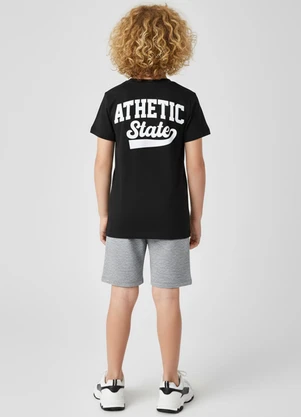 Keki Boys - Conjunto Masculino Athetic State Preto - KEKI BOYS