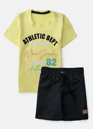 Torrox - Conjunto Masculino Athletic Dept Amarelo - TORROX