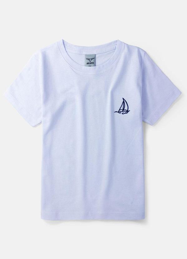 Keki Boys - Conjunto Masculino Barco a Vela Branco 3