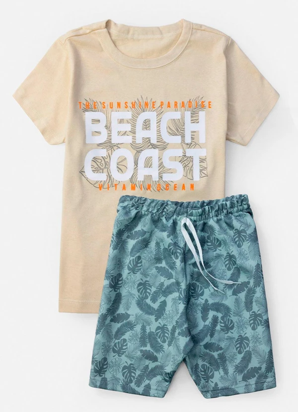 Keki Boys - Conjunto Masculino Beach Coast Areia 2