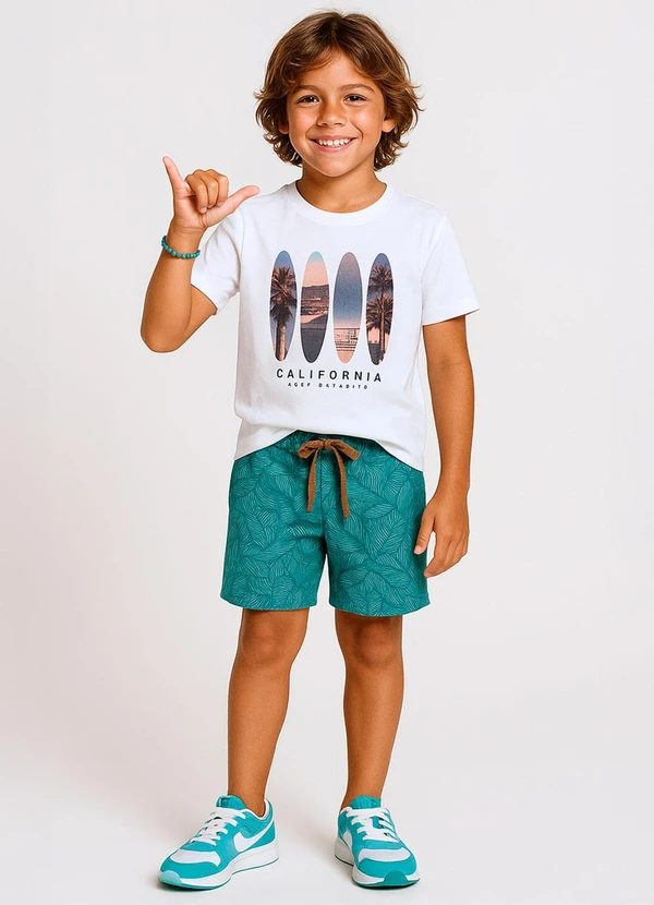 Torrox - Conjunto Masculino Califórnia Branco