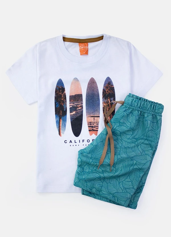 Torrox - Conjunto Masculino Califórnia Branco 3