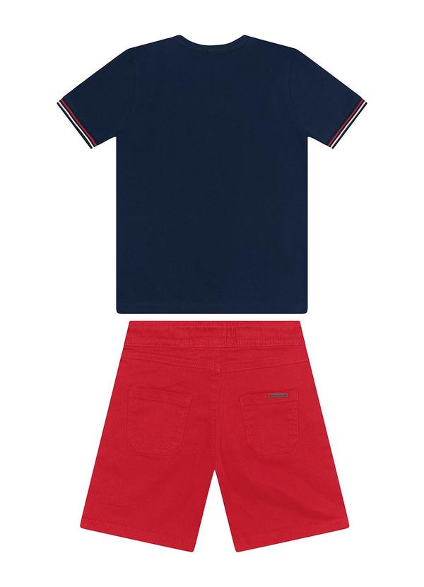 Trick Nick - Conjunto Masculino Camiseta com Bermuda Azul 3