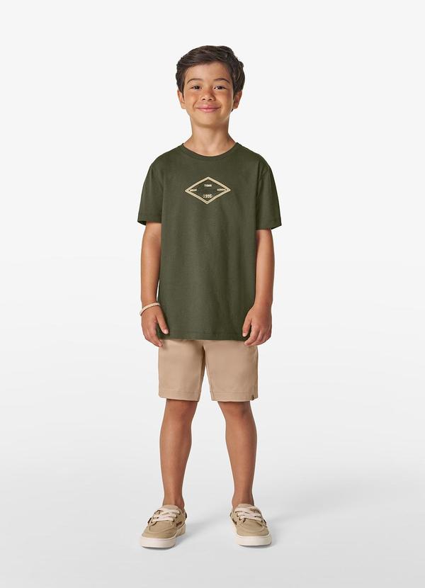 Trick Nick - Conjunto Masculino Camiseta com Bermuda Verde 1