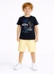 Select - Conjunto Masculino Camiseta e Bermuda Amarelo - variação: Amarelo