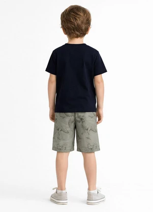 Select - Conjunto Masculino Camiseta e Bermuda Verde - SELECT