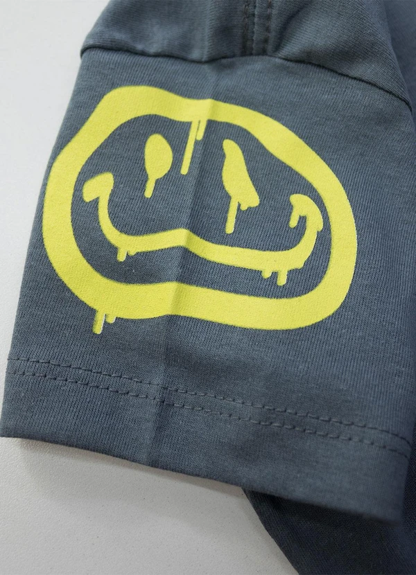 Keki Boys - Conjunto Masculino Choose a Smile Chumbo 7