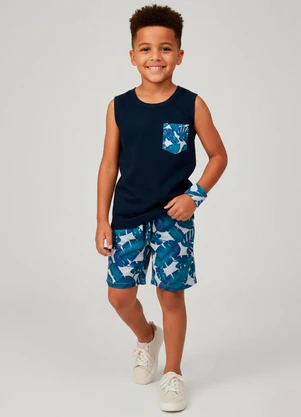 Torrox - Conjunto Masculino Folhagem Marinho - TORROX