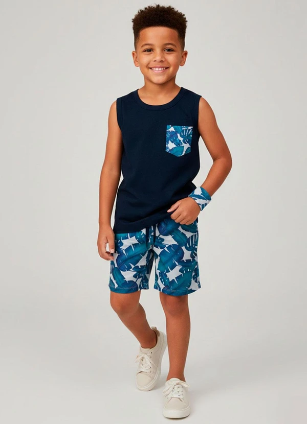 Torrox - Conjunto Masculino Folhagem Marinho 1