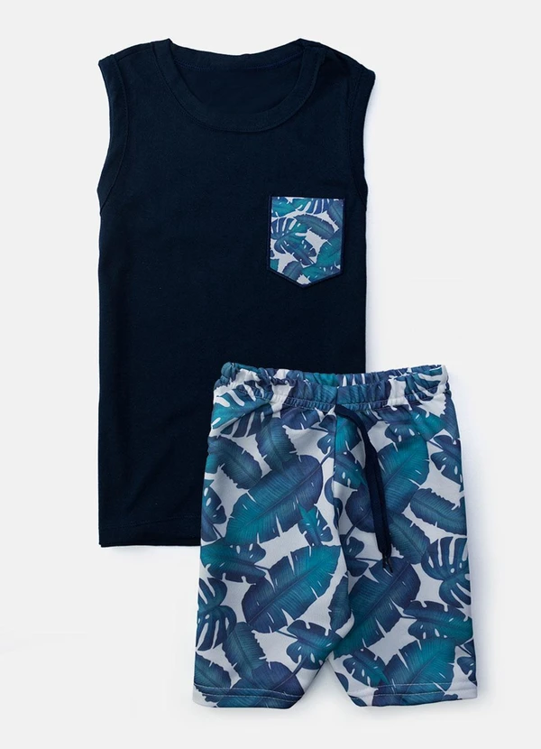 Torrox - Conjunto Masculino Folhagem Marinho 2