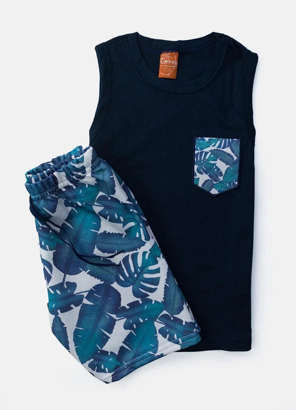 Torrox - Conjunto Masculino Folhagem Marinho 3
