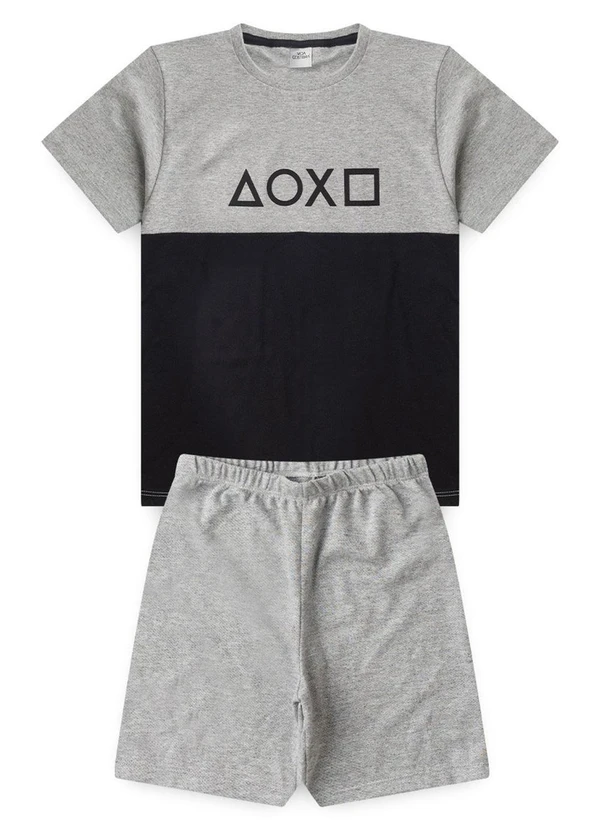 Vida Costeira - Conjunto Masculino Infantil Play Mescla 3