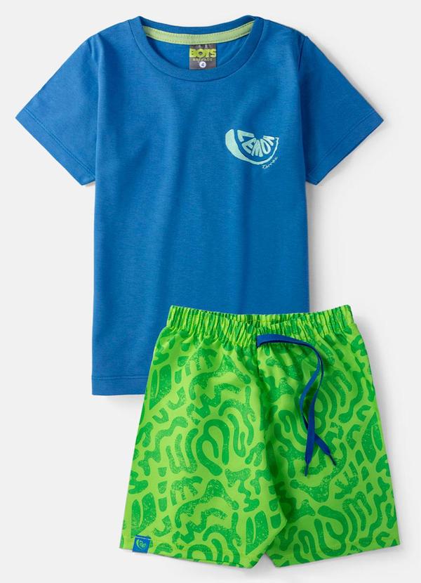 Boys Brigade - Conjunto Masculino Lemon Royal