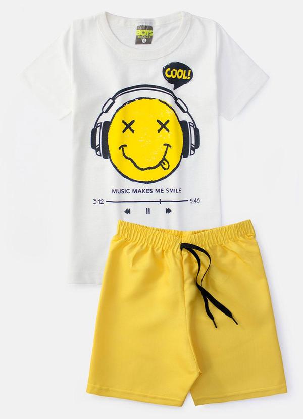 Boys Brigade - Conjunto Masculino Music Makes Creme