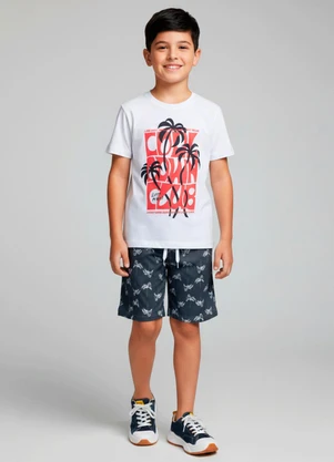 Torrox - Conjunto Masculino Palmeira Cool Branco - TORROX