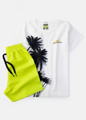 Boys Brigade - Conjunto Masculino Prancha Surf Off White - BOYS BRIGADE