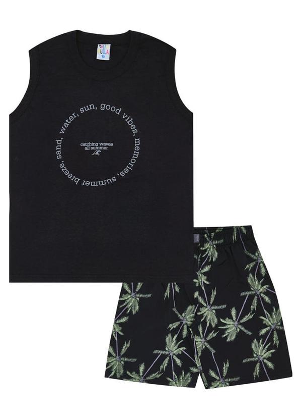 Pulla Bulla - Conjunto  Menino Preto