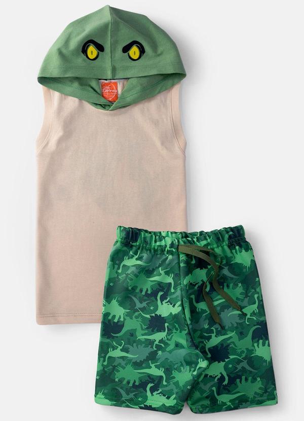 Torrox - Conjunto Masculino Regata Dino Caqui