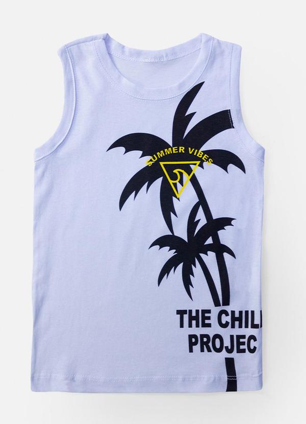 Keki Boys - Conjunto Masculino Regata The Chill Branco 2