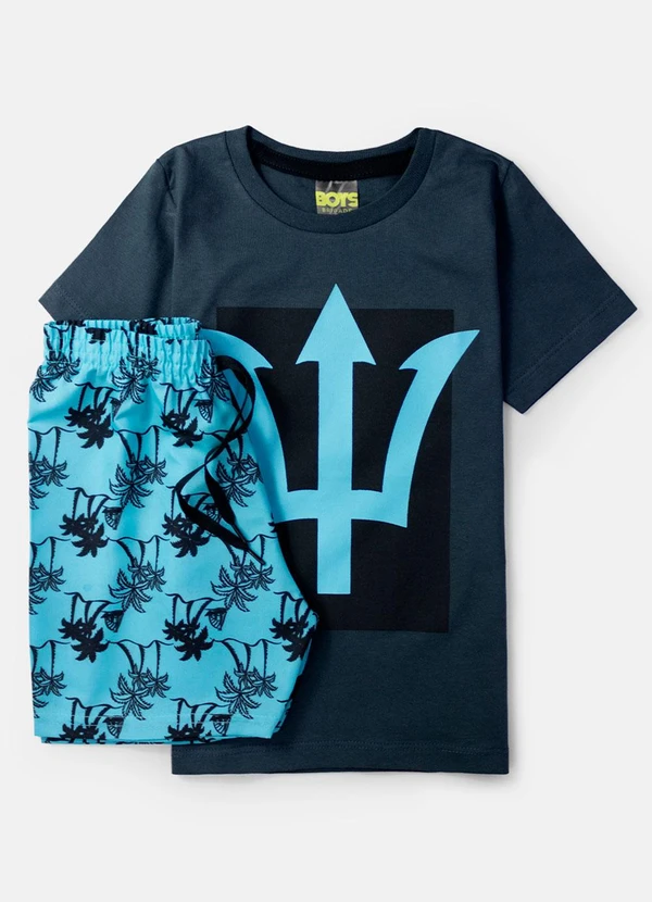 Boys Brigade - Conjunto Masculino Square Tridente Chumbo 2