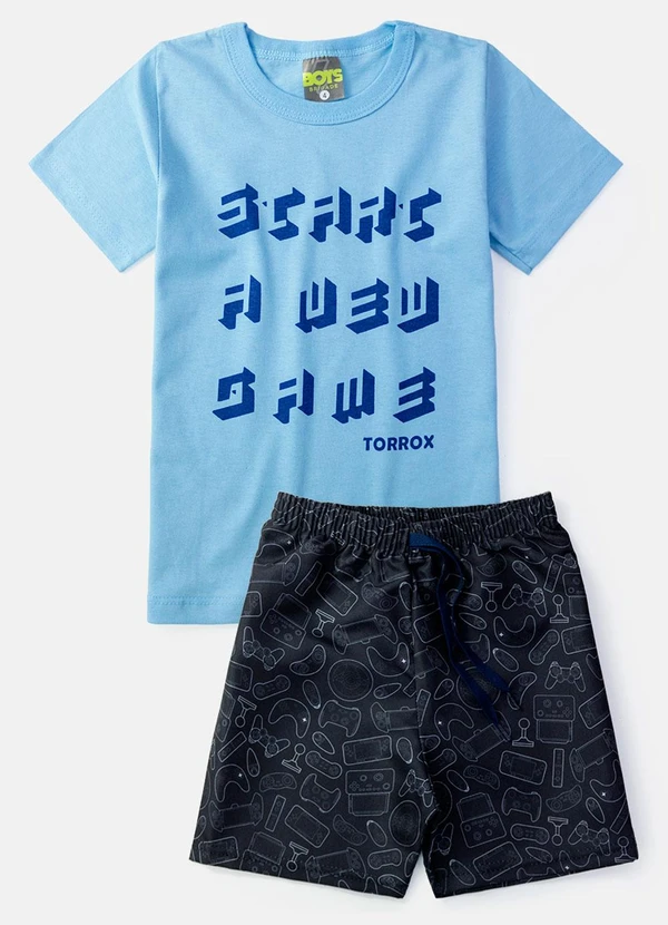 Boys Brigade - Conjunto Masculino Start a New Azul Bebê