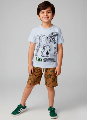 Torrox - Conjunto Masculino T-Rex Branco - TORROX