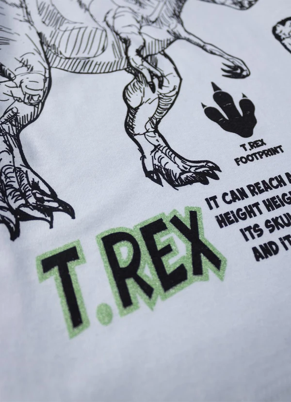 Torrox - Conjunto Masculino T-Rex Branco 6