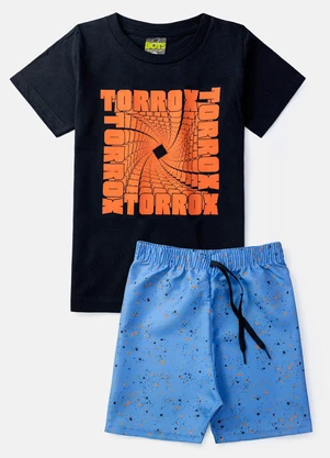 Boys Brigade - Conjunto Masculino Torrox Preto - BOYS BRIGADE