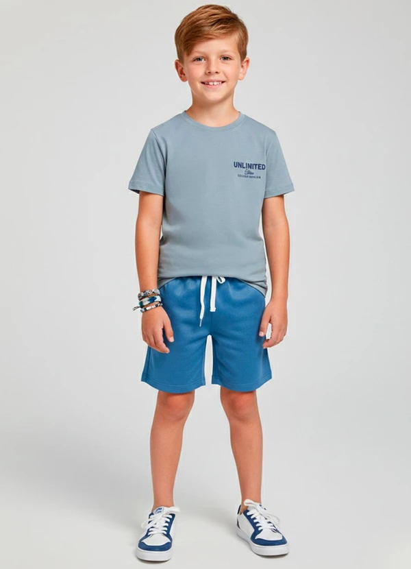 Keki Boys - Conjunto Masculino Unlimited Cinza