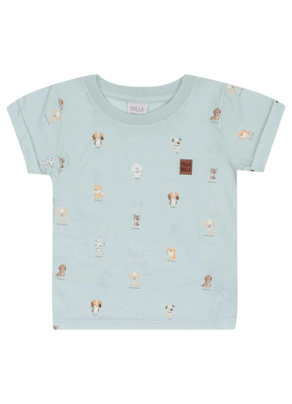 Pulla Bulla - Conjunto Meia Malha Azul 2