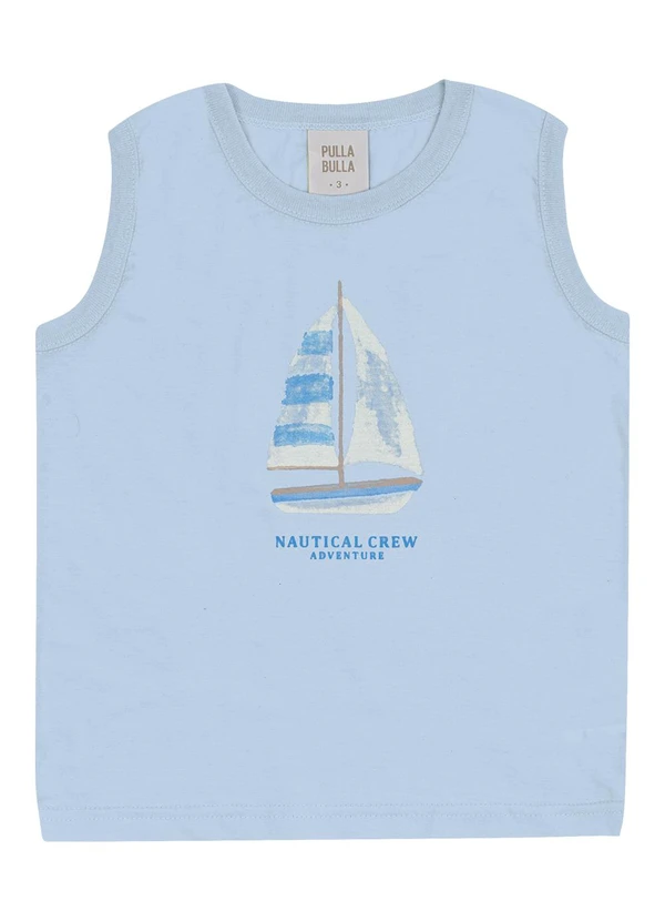 Pulla Bulla - Conjunto Meia Malha Azul 2