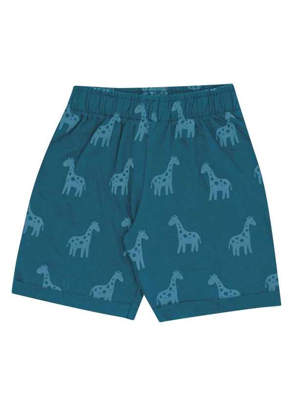 Pulla Bulla - Conjunto Meia Malha Azul 3