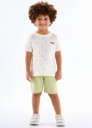 Pulla Bulla - Conjunto Meia Malha Bege - PULLA BULLA