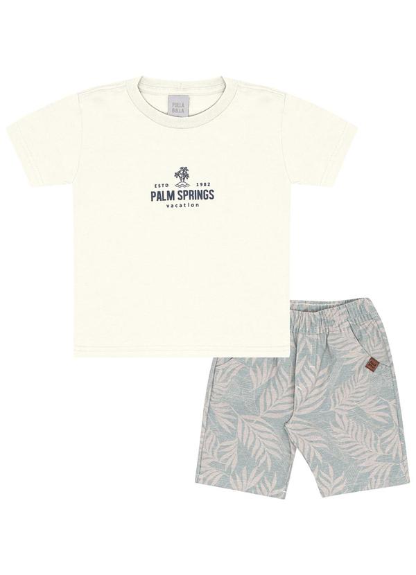 Pulla Bulla - Conjunto Meia Malha Bege 1