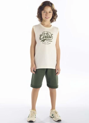 Pulla Bulla - Conjunto Meia Malha Bege - PULLA BULLA