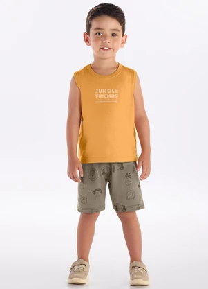 Pulla Bulla - Conjunto Meia Malha Bege - PULLA BULLA