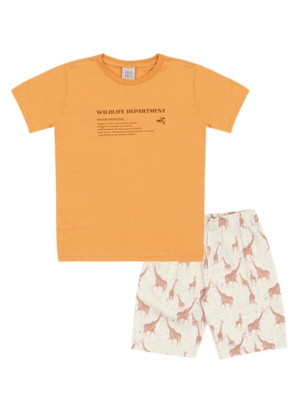 Pulla Bulla - Conjunto Meia Malha Bege 2