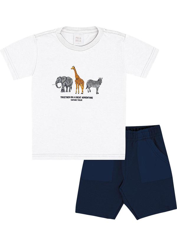 Pulla Bulla - Conjunto Meia Malha Branco 1