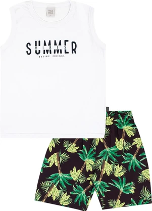 Pulla Bulla - Conjunto Meia Malha Branco - PULLA BULLA