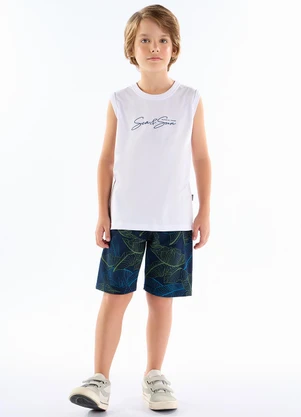 Pulla Bulla - Conjunto Meia Malha Branco - PULLA BULLA