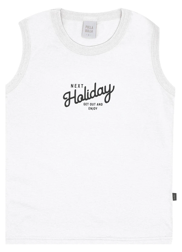 Pulla Bulla - Conjunto Meia Malha Branco 2