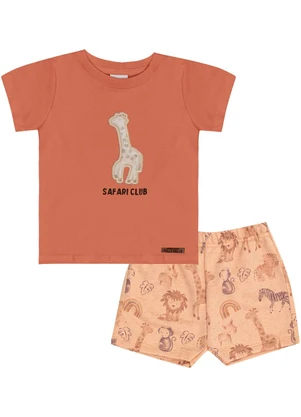 Pulla Bulla - Conjunto Meia Malha Laranja - PULLA BULLA