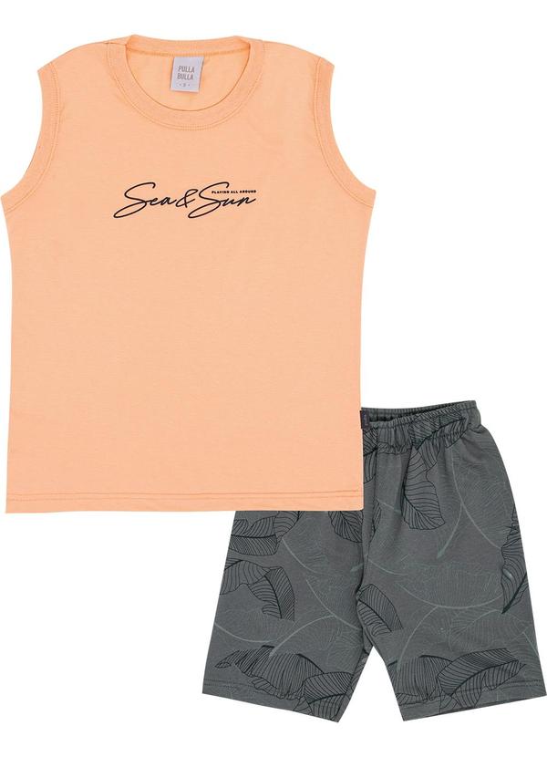 Pulla Bulla - Conjunto Meia Malha Laranja