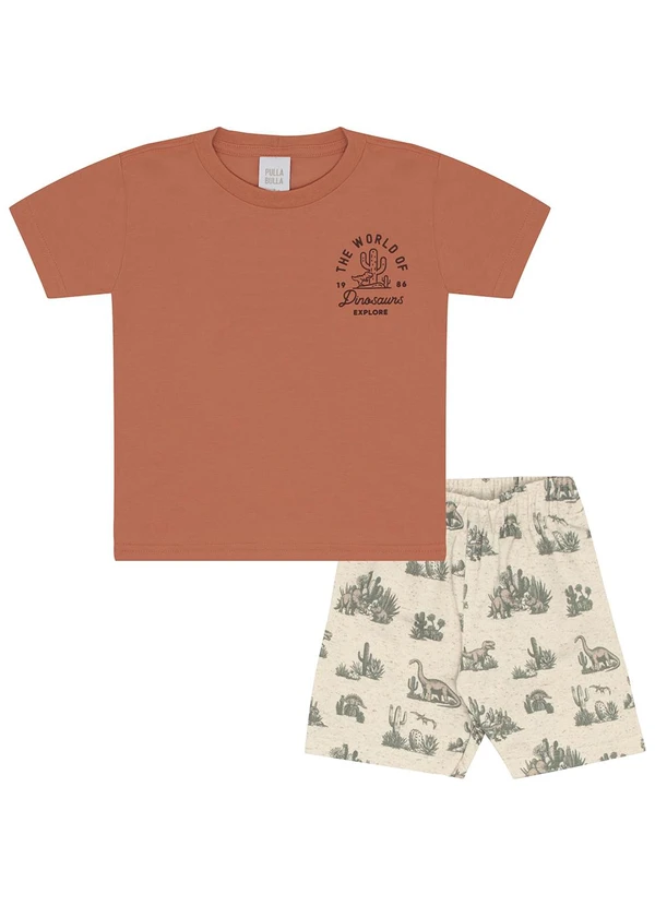 Pulla Bulla - Conjunto Meia Malha Laranja 2