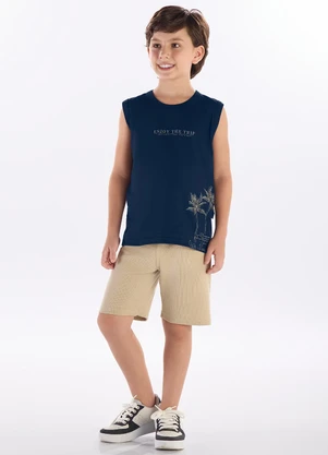 Pulla Bulla - Conjunto Meia Malha Marinho - PULLA BULLA