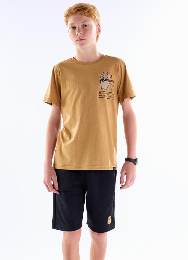 Pulla Bulla - Conjunto Meia Malha Marrom