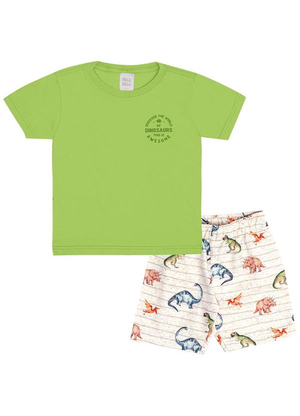 Pulla Bulla - Conjunto Meia Malha Verde